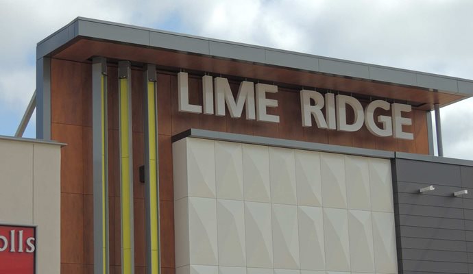Rénovation Du Centre D'achat Lime Ridge